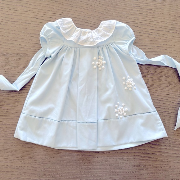 Sophie and Lucas Winter ❄️ Snowflake Dress Baby 12 months - Picture 1 of 8